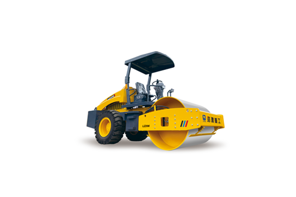 8-ton fully hydraulic single drum vibratory roller (umbrella shed)