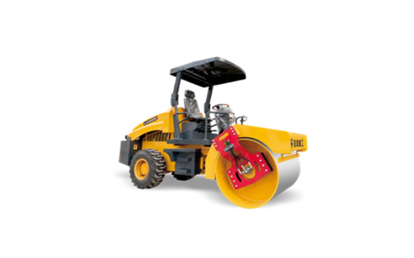 5-ton fork-and-foot type mechanically driven single drum vibratory roller